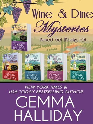 cover image of Wine & Dine Mysteries Boxed Set (Books 1-5)